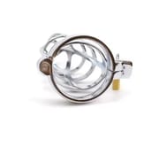 Metal Male Chastity Devices Hollow Cock Cage Penis Ring Sleeve Lockable Sex Toy for Men Bird Chastity Cage Bird Device For Adult_img_4