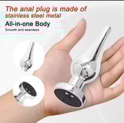 10 Vibration Modes Anal Plug Remote Control Anal Vibrator Metal Butt Plug G-spot Massager Sex Toys for Female Male Anal Beads_img_1