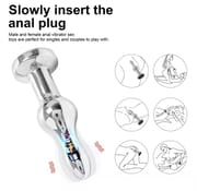 10 Vibration Modes Anal Plug Remote Control Anal Vibrator Metal Butt Plug G-spot Massager Sex Toys for Female Male Anal Beads_img_4