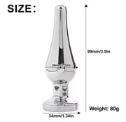 10 Vibration Modes Anal Plug Remote Control Anal Vibrator Metal Butt Plug G-spot Massager Sex Toys for Female Male Anal Beads_img_6