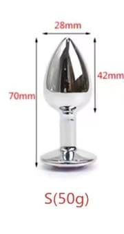 Anal Plug Waterproof Stainless Steel Smooth Touch Anal Buttplug Sex Toys Sex Products Men/Women/gay Sex Toys butt_img_1