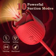 20modes Sucking Rose Sex Toys for Women 3in1 Thrusting Dildo G Spot Anal Vibrator Stimulator Female Vibrating Egg Adult Toys_img_1