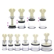 1 Pair Nipple Enlargement Sucker Suction Cupping Vacuum No Pump Body Therapy BDSM Adult Game Sex Toys for Women_img_0