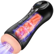 Automatic Male Sucking Masturbator LCD Display Masturbation Cup With 9 Vibrating Mode Pocket Pussy Adult Sex Toys for Man_img_7