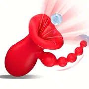 Clit Tongue Licking Vibrator Female Masturbation Oral Clitoris Nipple Stimulator Vibrating Massger Vacuum Sex Toys for Couples_img_6