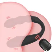 2 In 1 Dildo Anal Plug Vibrators For Women Nipple Clit Clamps Butt Dilator Female Masturbator Cordless Sex Toys Adults 18 Erotic_img_0