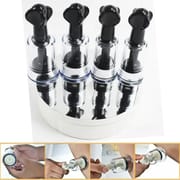 1 Pair Nipple Enlargement Sucker Suction Cupping Vacuum No Pump Body Therapy BDSM Adult Game Sex Toys for Women_img_1