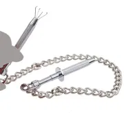 Stainless Steel Nipple Milk Clips with Metal Chain Breast Labia Clip Sex Slaves Nipple Clamps Bdsm Bondage Sex Toys For Couples_img_5