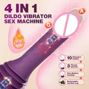 Sex Machine Thrusting Dildo Vibrator G Spot Vaginal Massager Female Masturbation Suction Cup Heating Sex Toys for Women_img_4