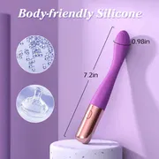 G Spot Vibrator Soft Silicone Vagina Clitoris Stimulator Female Masturbation Nipple Massager Adult Sex Toys for Women_img_5