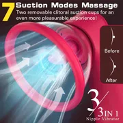 Powerful Sucking Vibrator for Women Tongue Licking Vibrating Clitoris Sucker Vibrator Nipple Stimulator Adults Sex Toy_img_4