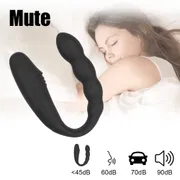 2 In 1 Dildo Anal Plug Vibrators For Women Nipple Clit Clamps Butt Dilator Female Masturbator Cordless Sex Toys Adults 18 Erotic_img_4