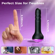 Anal Vibrator Male Prostate Massager Vibrating Rotating Butt Plug Anal Dildo Buttplug Adult Sex Toy for Women Men Gay_img_2