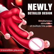 5 IN 1 Dildo Vibrator for Women Swings Tongue G Spot Clitoral Stimulator Vaginal Massage Female Masturbator Adult Sex Toy_img_3