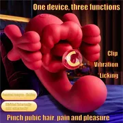 3in1 Tongue Licking Vibrator for Women G spot Clitoral Stimulator Dildo Vagina Massager Female Masturbation Adult Sex Toy_img_3