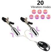 Nipple Clamps Vibrators For Women Breast Clitoris Clips Sex Toys Couples Tools Adults Games Erotic Products Bondage Sets Shop_img_5