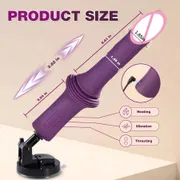 Sex Machine Thrusting Dildo Vibrator G Spot Vaginal Massager Female Masturbation Suction Cup Heating Sex Toys for Women_img_3