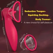 Powerful Sucking Vibrator for Women Tongue Licking Vibrating Clitoris Sucker Vibrator Nipple Stimulator Adults Sex Toy_img_2
