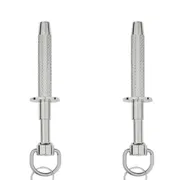 Stainless Steel Nipple Milk Clips with Metal Chain Breast Labia Clip Sex Slaves Nipple Clamps Bdsm Bondage Sex Toys For Couples_img_1