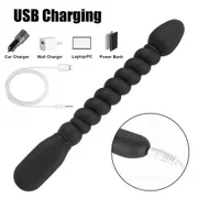 20cm Thread Anal Plug Vibrators For Women Vaginal Ball Men Butt Prostate Massager Slim Dildos Female Masturbator Sex Toys Erotic_img_1