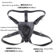 PU/Real Leather Sexy Panties BDSM Bondage Restraints Penis Cock Cage Male Chastity Devices Belt Erotic Sexy Toys_img_6