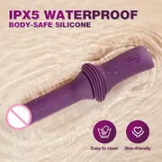 Sex Machine Thrusting Dildo Vibrator G Spot Vaginal Massager Female Masturbation Suction Cup Heating Sex Toys for Women_img_1