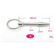 Stainless Steel Male Urethral Catheter Penis Beads Plug Stimulation Urethral Dilator Sounding Horse Eye Stimulator Men Sex Toy_img_1