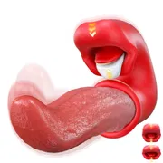 3 in 1 Realistic Tongue Vibrators for Women Dildo Occlusion and Swinging Clitoris Stimulator Adult Sex Toys Female Masturbator_img_0