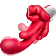 5 IN 1 Dildo Vibrator for Women Swings Tongue G Spot Clitoral Stimulator Vaginal Massage Female Masturbator Adult Sex Toy_img_0