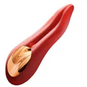 Tongue Licking Vibrator Female Powerful G-Spot Vagina Massager Dildo Thrusting Swing Clitoris Stimulator Women Sex Toy for Adult_img_0