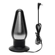 51mm Big Anal Plug for Women Dildo Vaginal Ball Electric Shock Stimulator Men Butt Dilator Medical Sex Toys Couples Erotic Goods_img_1