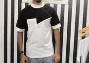 White & Black Contrast Drop-Sholder_img_0