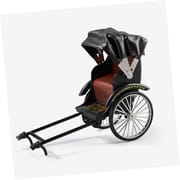 Vintage Rickshaw Model – Retro Handmade Metal Sculpture for Decoration_img_3