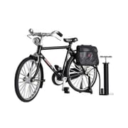 Decorative Bicycle Model – Alloy Miniature Table Ornament, Vintage Style Home Decoration_img_4