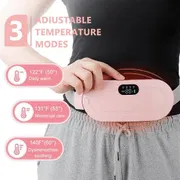 Heating Pad for Period Cramps & Vibration Slimming Massage Belt_img_2