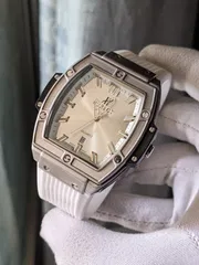 Hublot White Square Quartz Watch_img_0