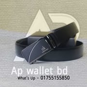 Calvin klein Premium Quality Original Leather Gear Belt With Box_img_0