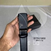 Calvin klein Premium Quality Original Leather Gear Belt With Box_img_1