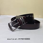 Gucci Genuine Leather Premium Pin Buckle Belt With Box_img_0