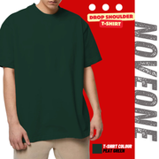 Peat Green - Drop Shoulder T-shirt for Men_img_0