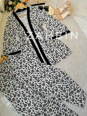 Tribal printed Kimono Set_img_0