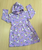 গার্লস ফ্যান্সি ফ্রগ হুডি (Girls Fancy Frog Hoodie)_img_0