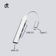 Type C USB HUB High Speed 4 Port Multi Splitter Adapter OTG_img_0