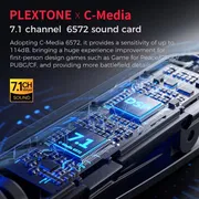 Plextone M762 Ultra Ai Type-C Gaming Earphones And Charge_img_2