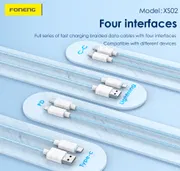 Foneng XS02 Braided Data Cable (Type-C to Type-C)_img_1