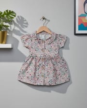 Girls Woven Frock Code: MS-38_img_0
