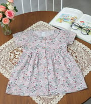 Girls Woven Frock Code: MS-38_img_1