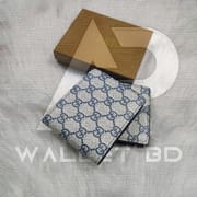 White Blue Gucci Short Wallet_img_0