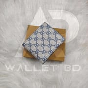 White Blue Gucci Short Wallet_img_1