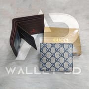 White Blue Gucci Short Wallet_img_2
